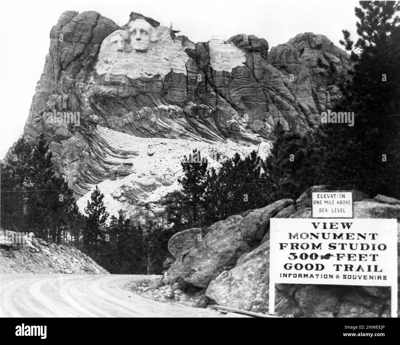 Mt. Rushmore, Mount Rushmore, Mount Rushmore National Memorial, Mt. Rushmore, Amerika Stockfoto