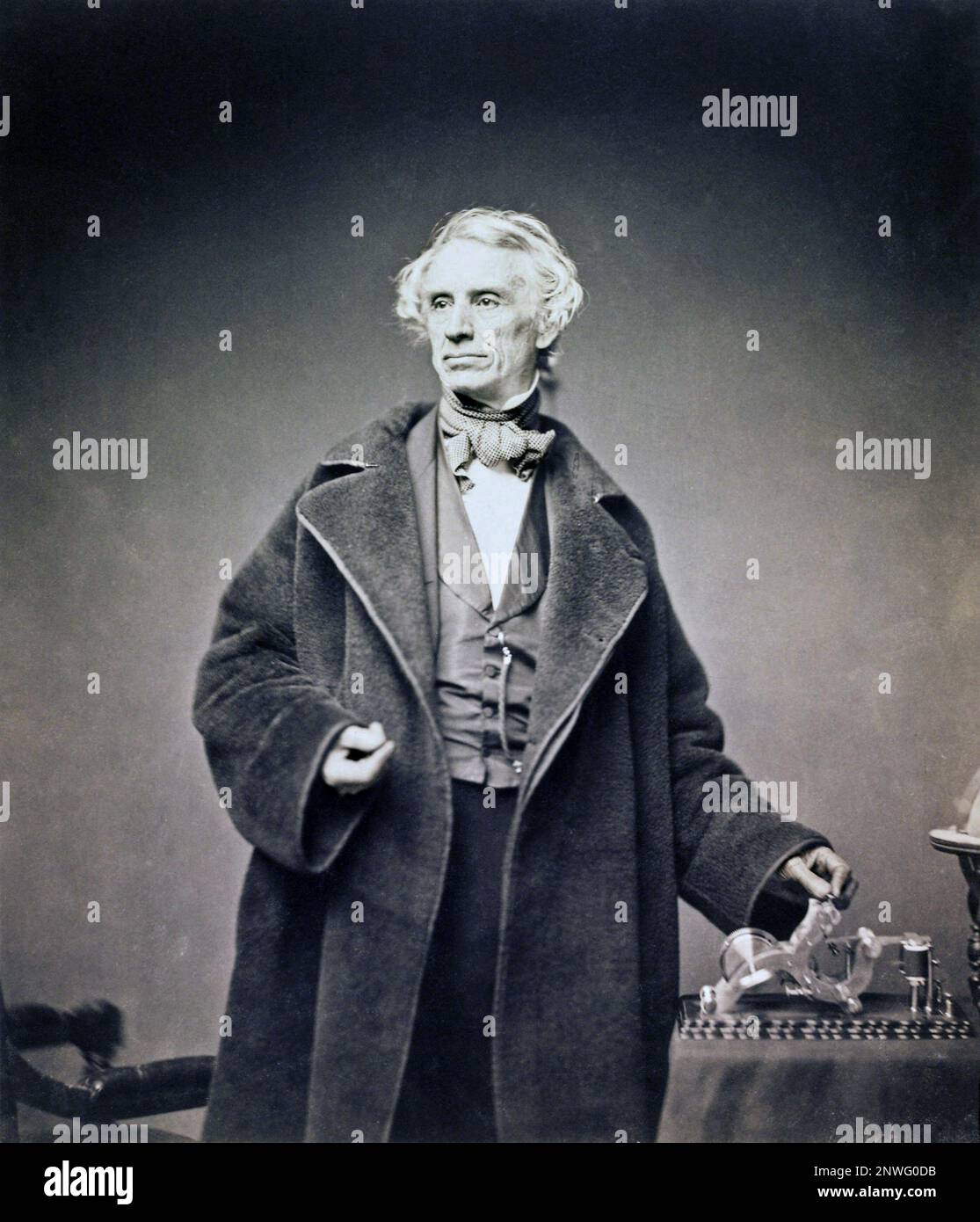 Samuel Morse, Samuel Finley Breese Morse (1791-1872), amerikanischer Erfinder und Mitentwickler von Morse Code Stockfoto