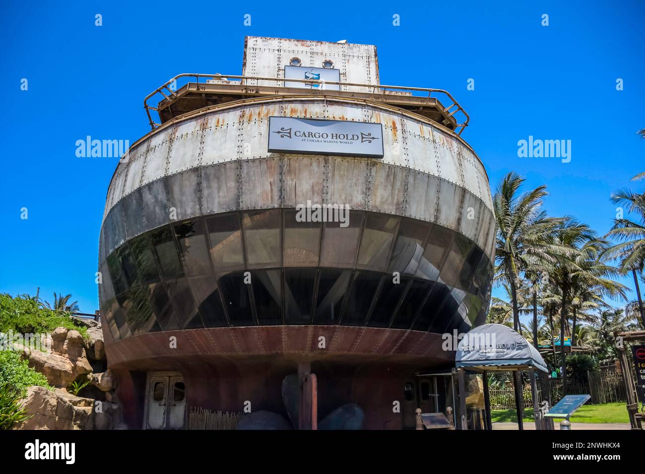 UShaka Marineworld in Durban, die größte Attraktion in Kwazulu im natürlichen Südafrika Stockfoto