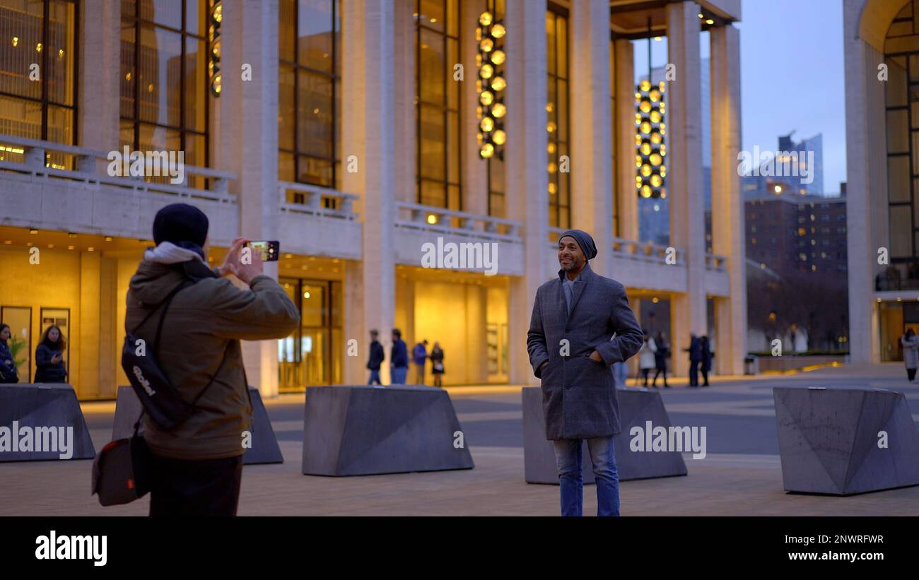 David H Koch Theater in New York - NEW YORK CITY, USA - 14. FEBRUAR 2023 Stockfoto