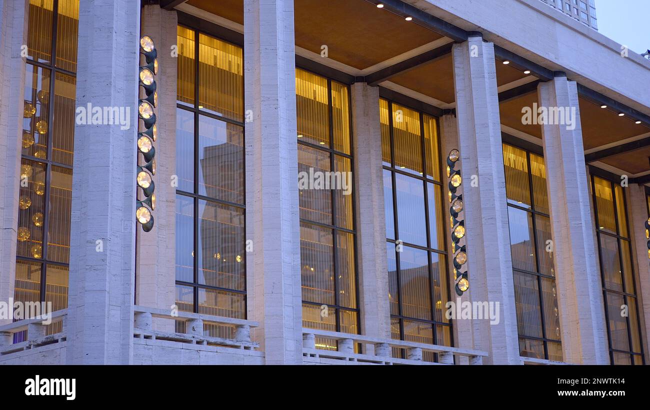 David H Koch Theater in New York - NEW YORK CITY, USA - 14. FEBRUAR 2023 Stockfoto