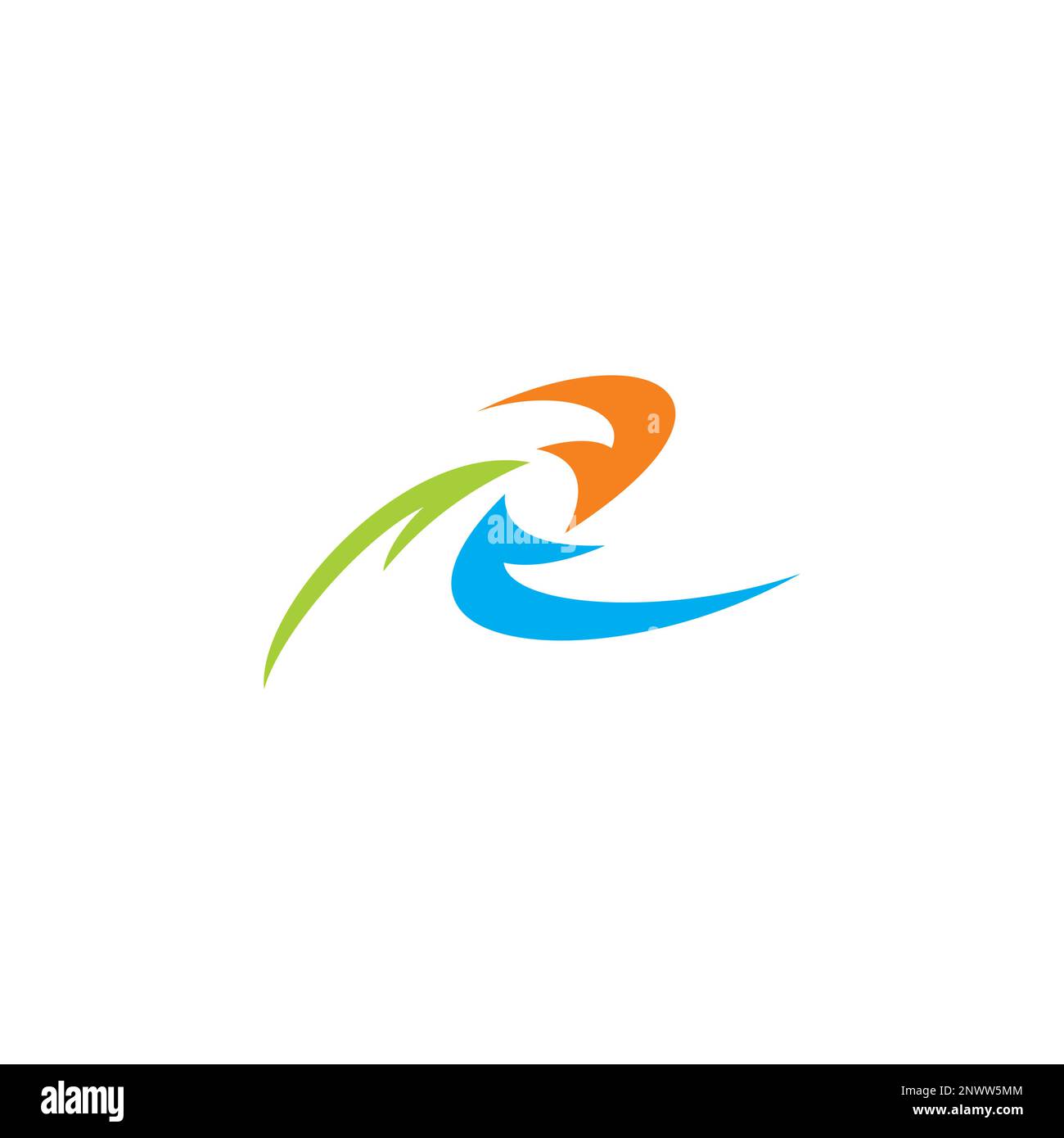 Design Mit Kreisförmigem Pfeil. Arrow Logo-Vektorsymbol-Vorlage Stock Vektor