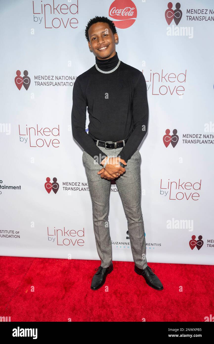 Los Angeles, CA 28. Februar 2023, Schauspieler Gordon James Jr. nimmt an der „Linked by Love“ Los Angeles Premiere und Gala auf der DGA, Los Angeles, CA am 28. Februar 2023 Teil Stockfoto