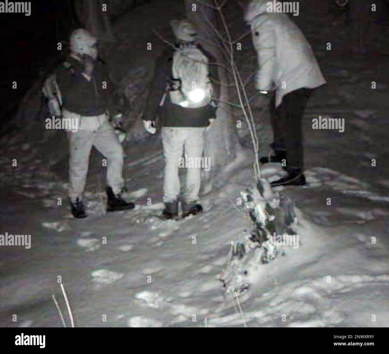 This undated surveillance photo provided by U.S. Customs and Border