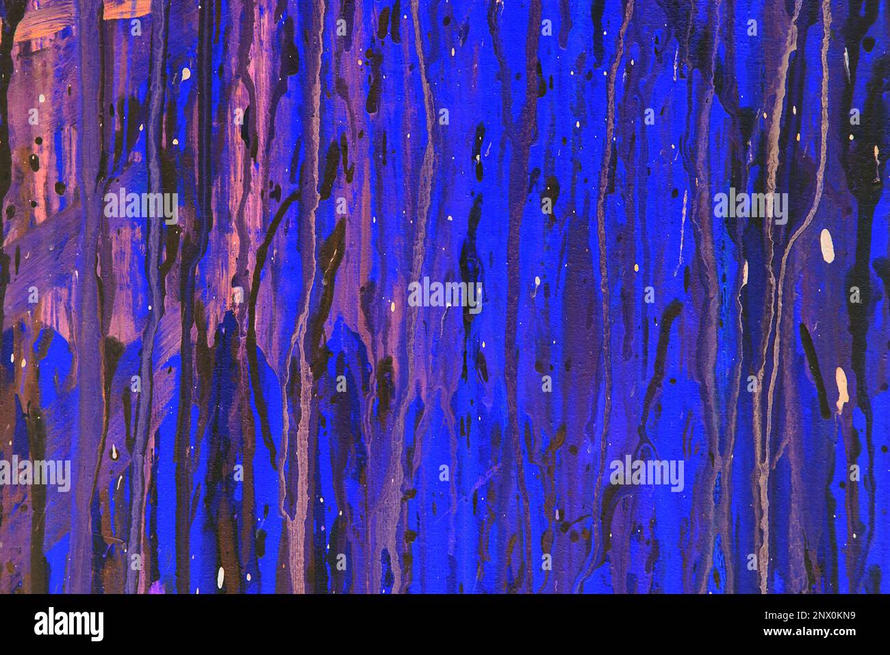 Abstrakter Aquarellhintergrund. Öl auf Segeltuch. Handgezeichnete Malerei. Farbtextur. Pinselstriche von Farbe. Moderne Kunst. Zeitgenössische Kunst. Farbe Stockfoto