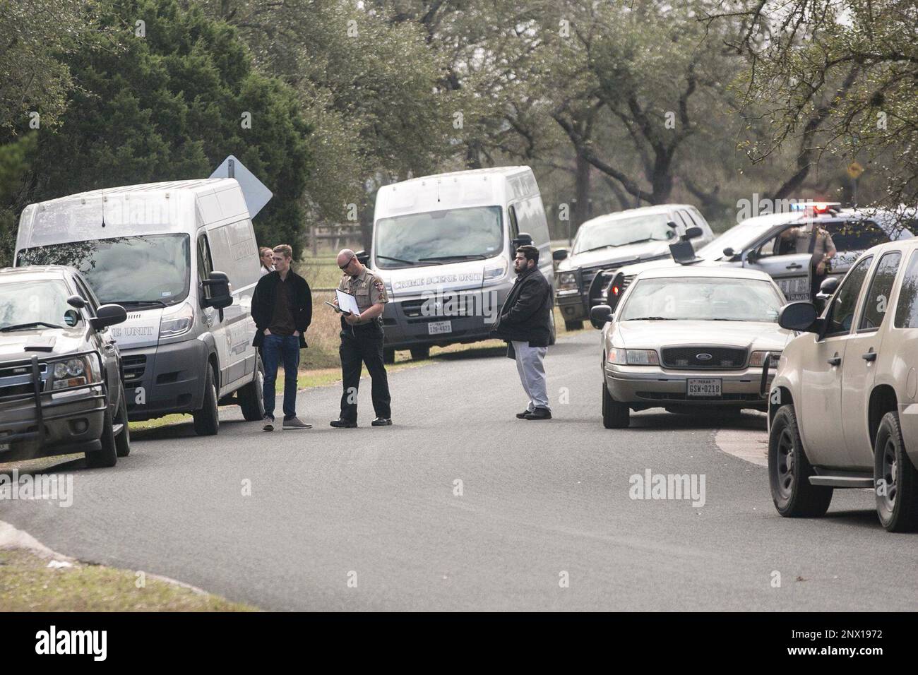 On Friday March 2, Nick Shaughnessy talked to law enforcement after his