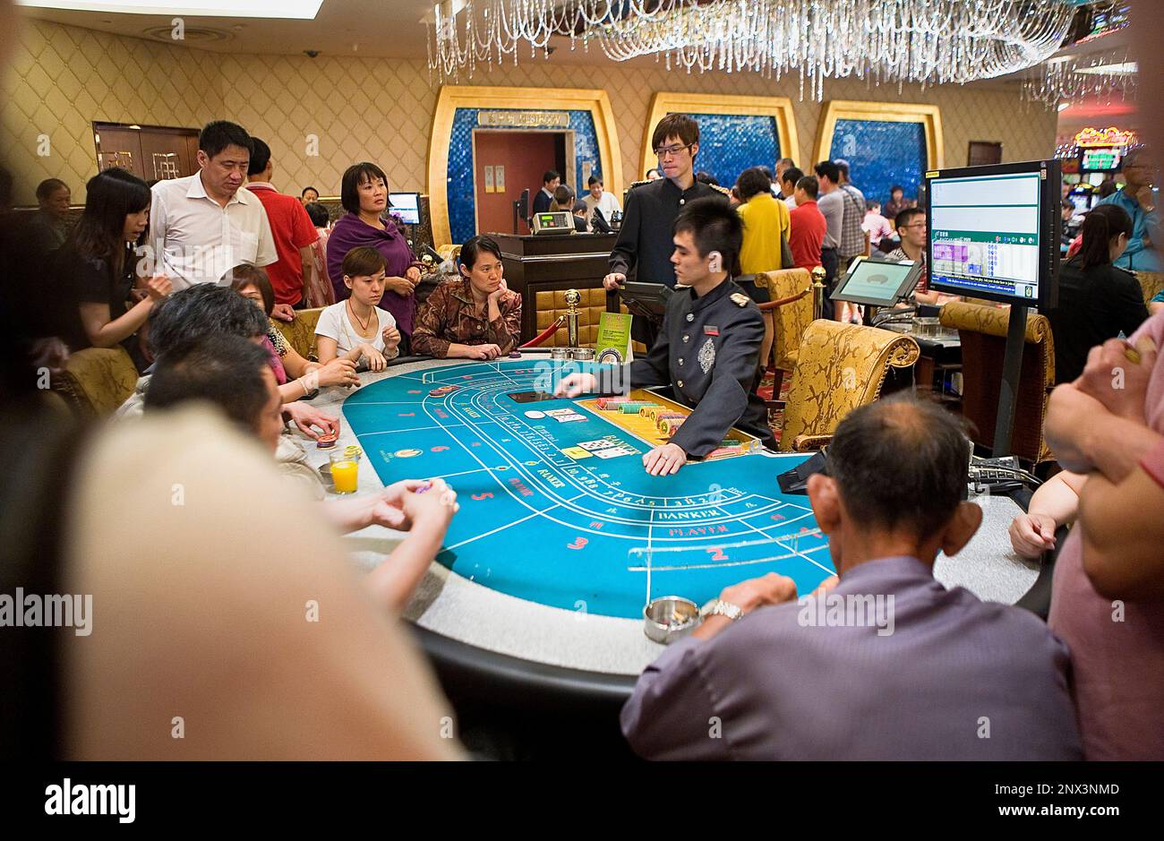 Grand Lisboa Casino, Macau, China Stockfoto