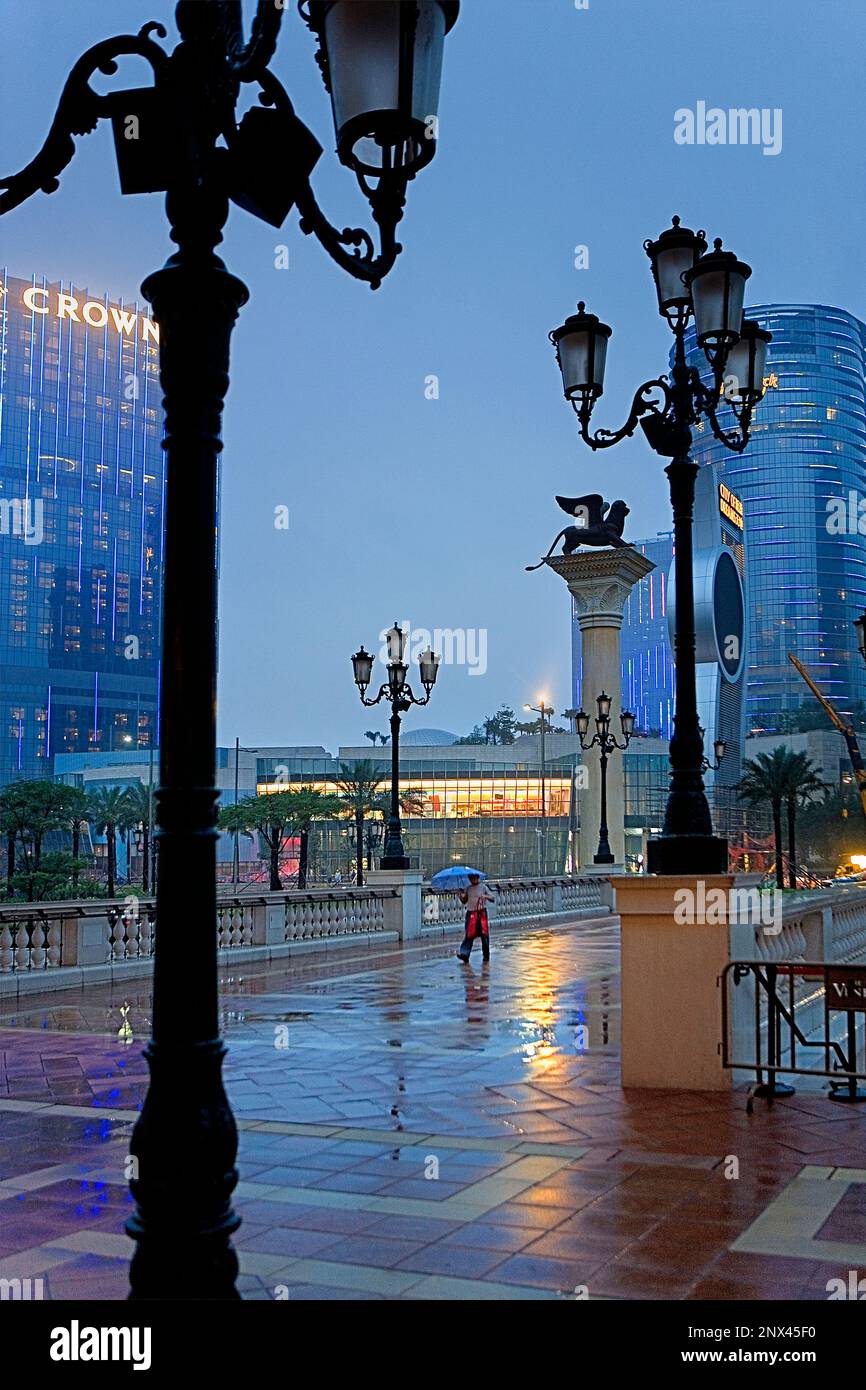 Stadt der Träume, Taipa Island, Macau, China Stockfoto