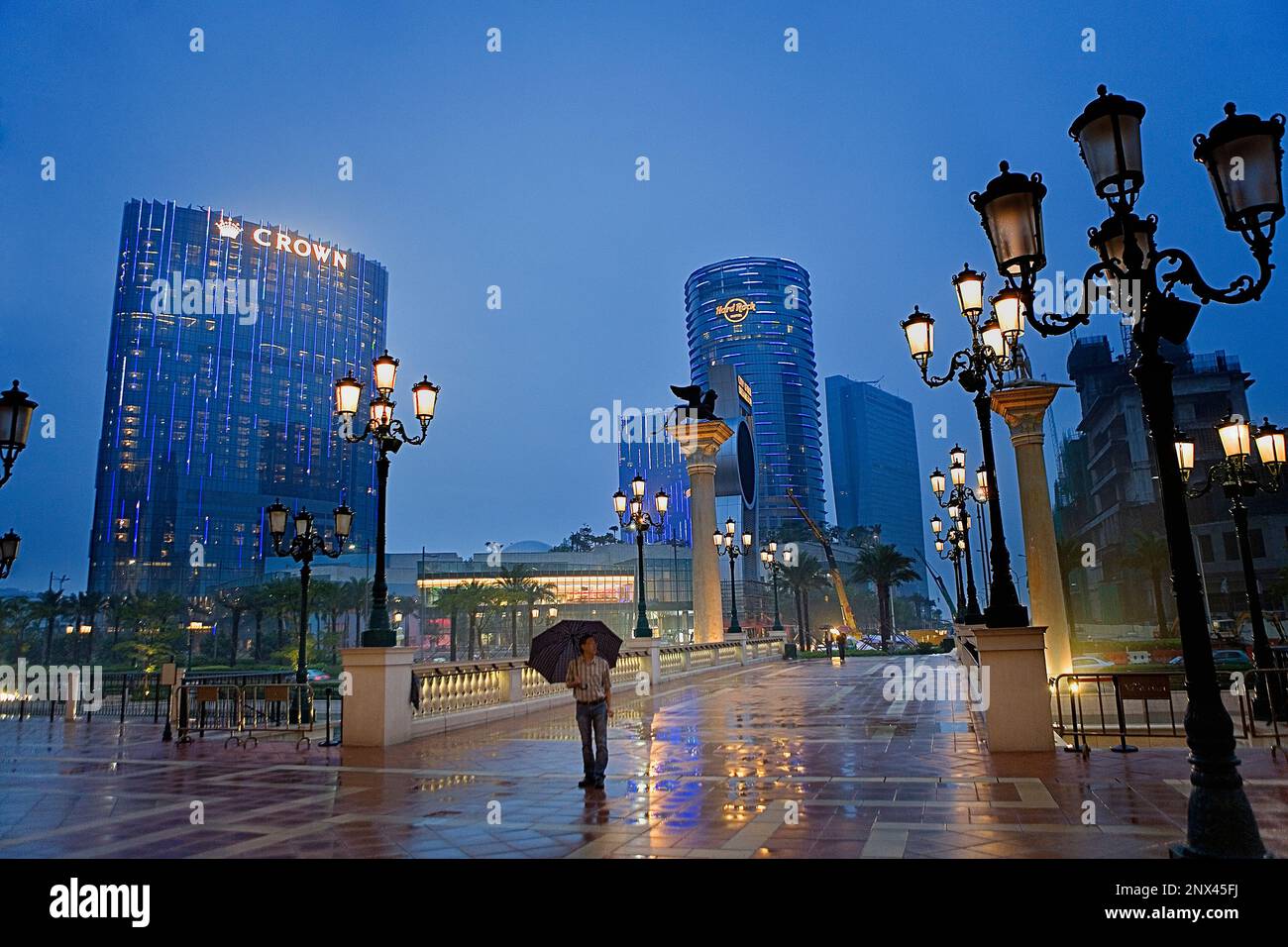 Stadt der Träume, Taipa Island, Macau, China Stockfoto