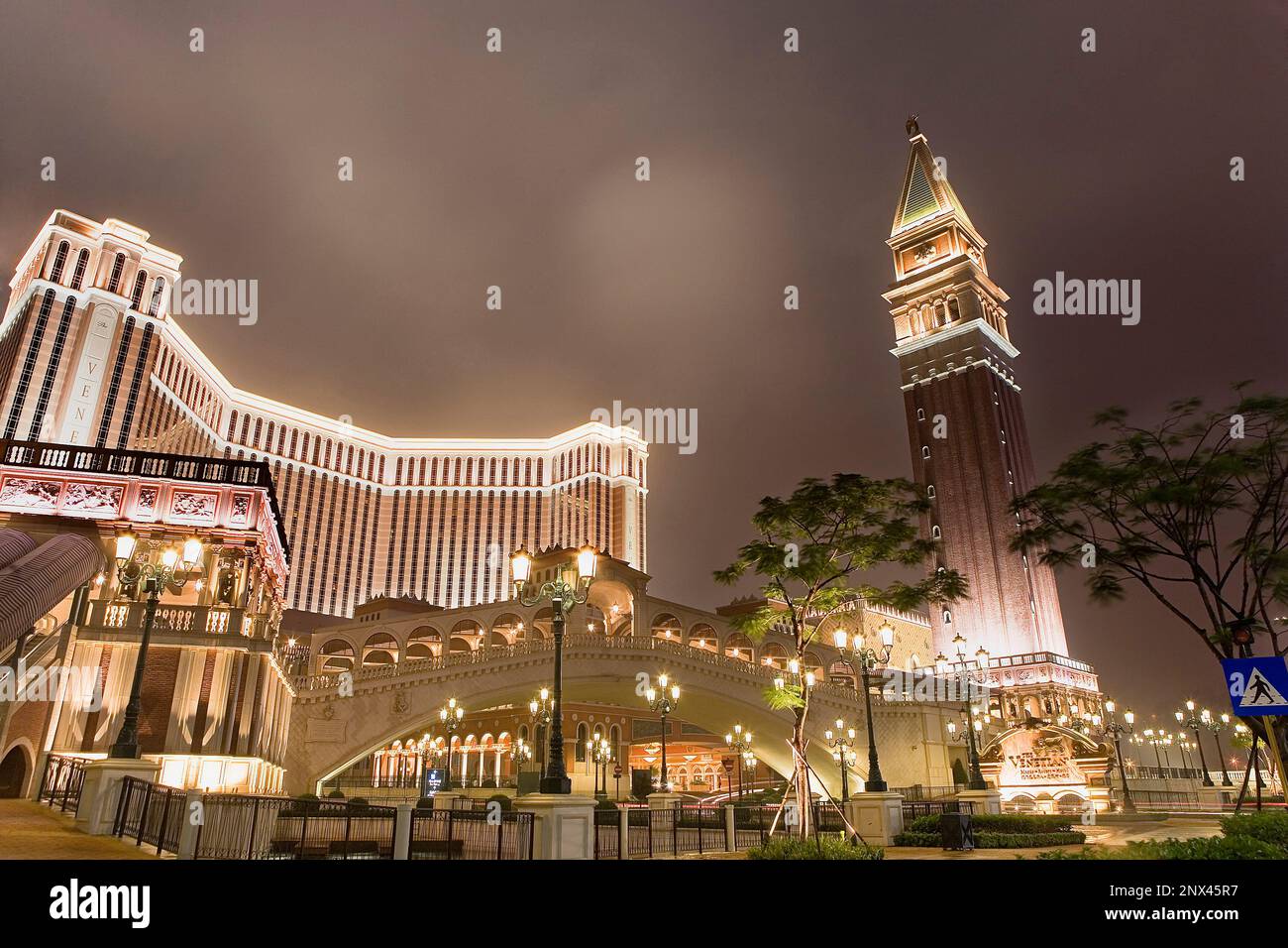 Venezianische Hotel & Casino, Insel Taipa, Macao, China Stockfoto