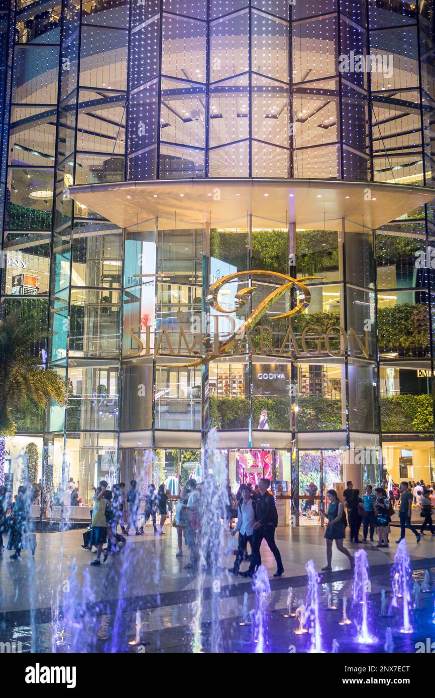 Siam Paragon Einkaufszentrum, Bangkok, Thailand Stockfoto