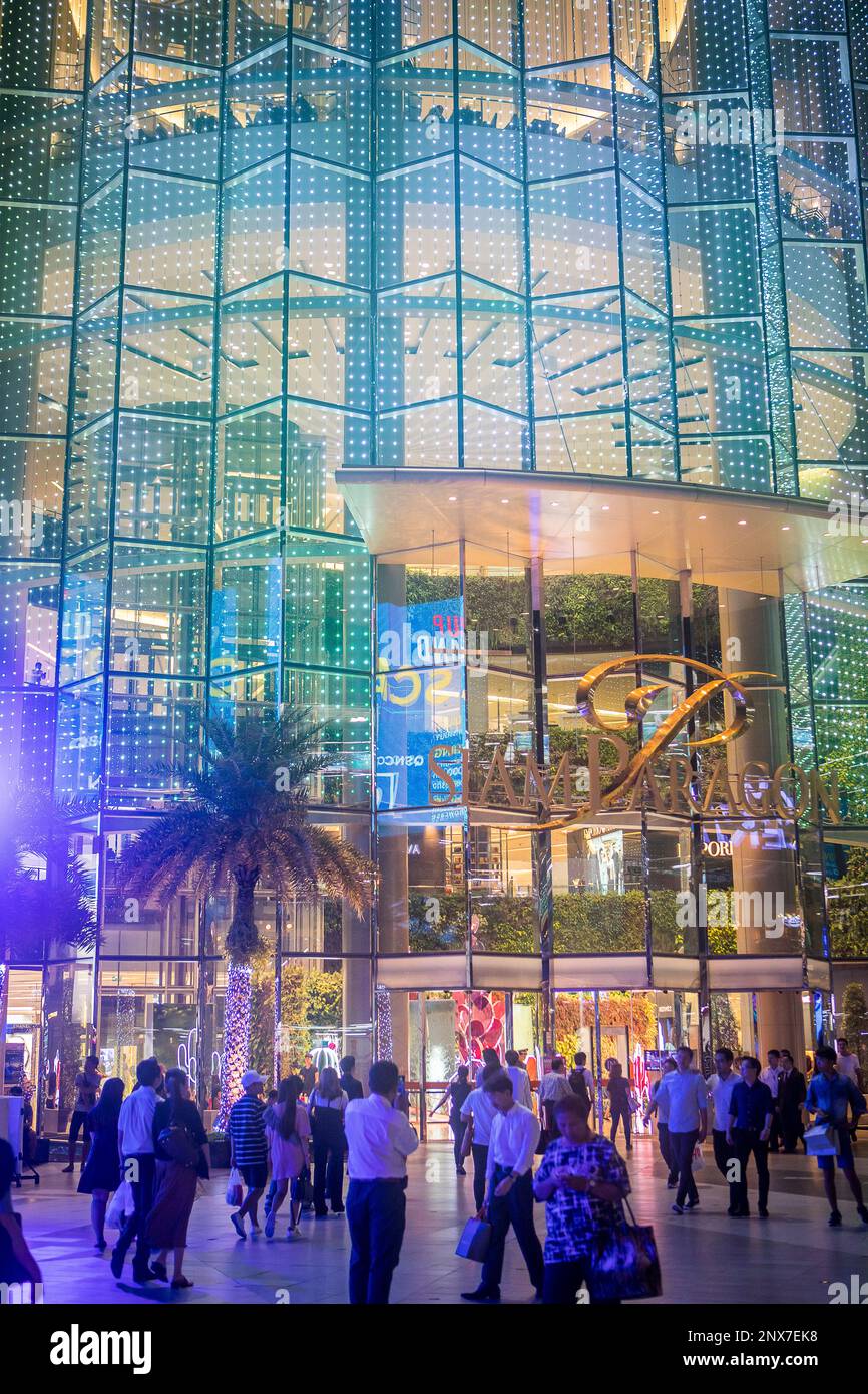 Siam Paragon Einkaufszentrum, Bangkok, Thailand Stockfoto
