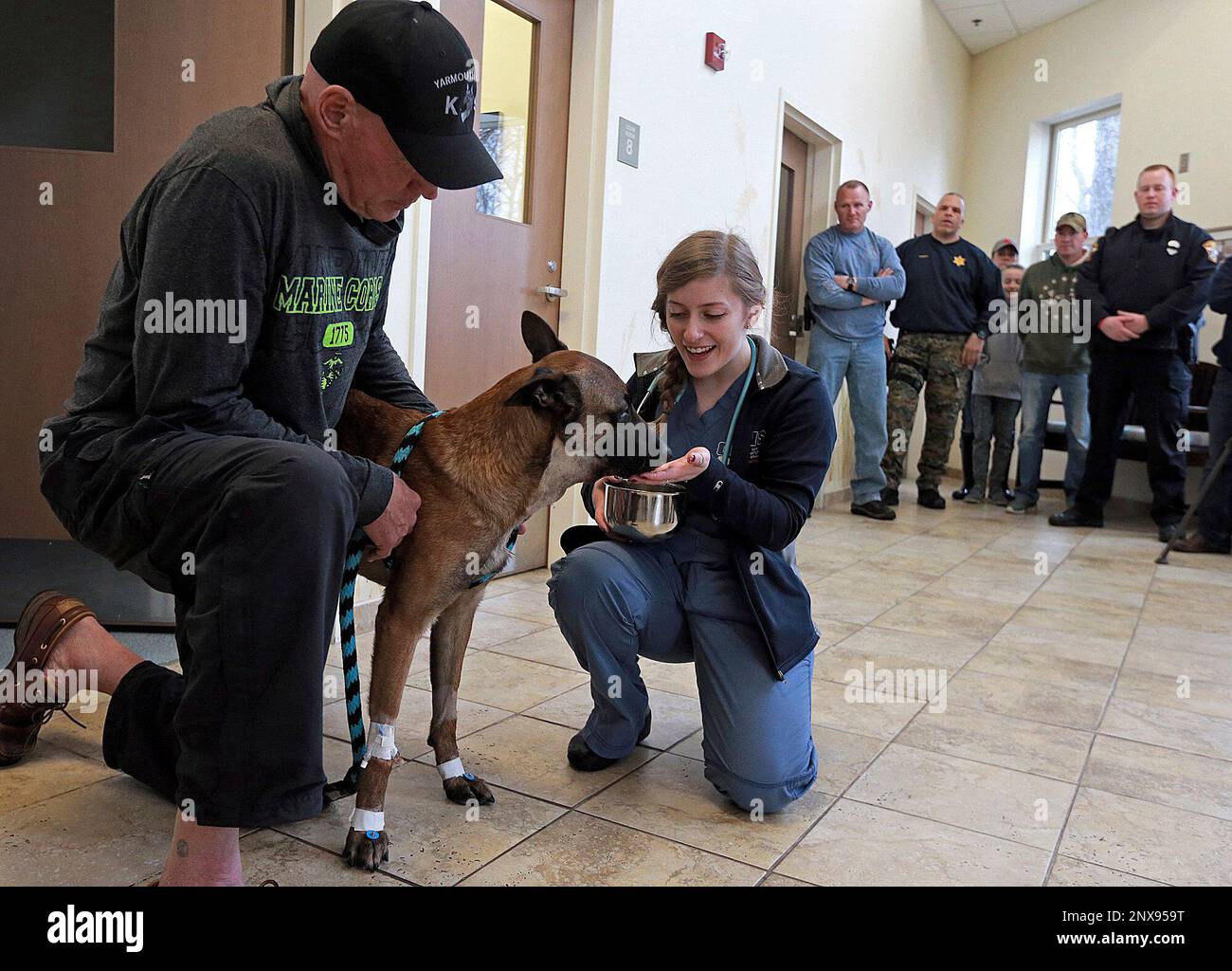 In this Monday, April 16, 2018 photo, Peter McClelland, a retired ...