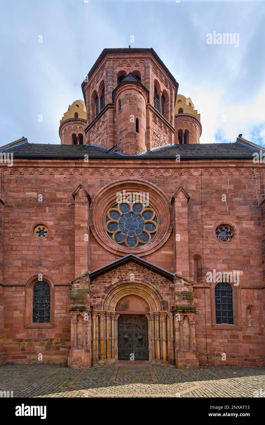 Die Kirche von St. Paul in Worms und Klosterkirche des Worms Dominikanisches Kloster, Worms, Rheinland-Pfalz, Deutschland, Europa. Stockfoto
