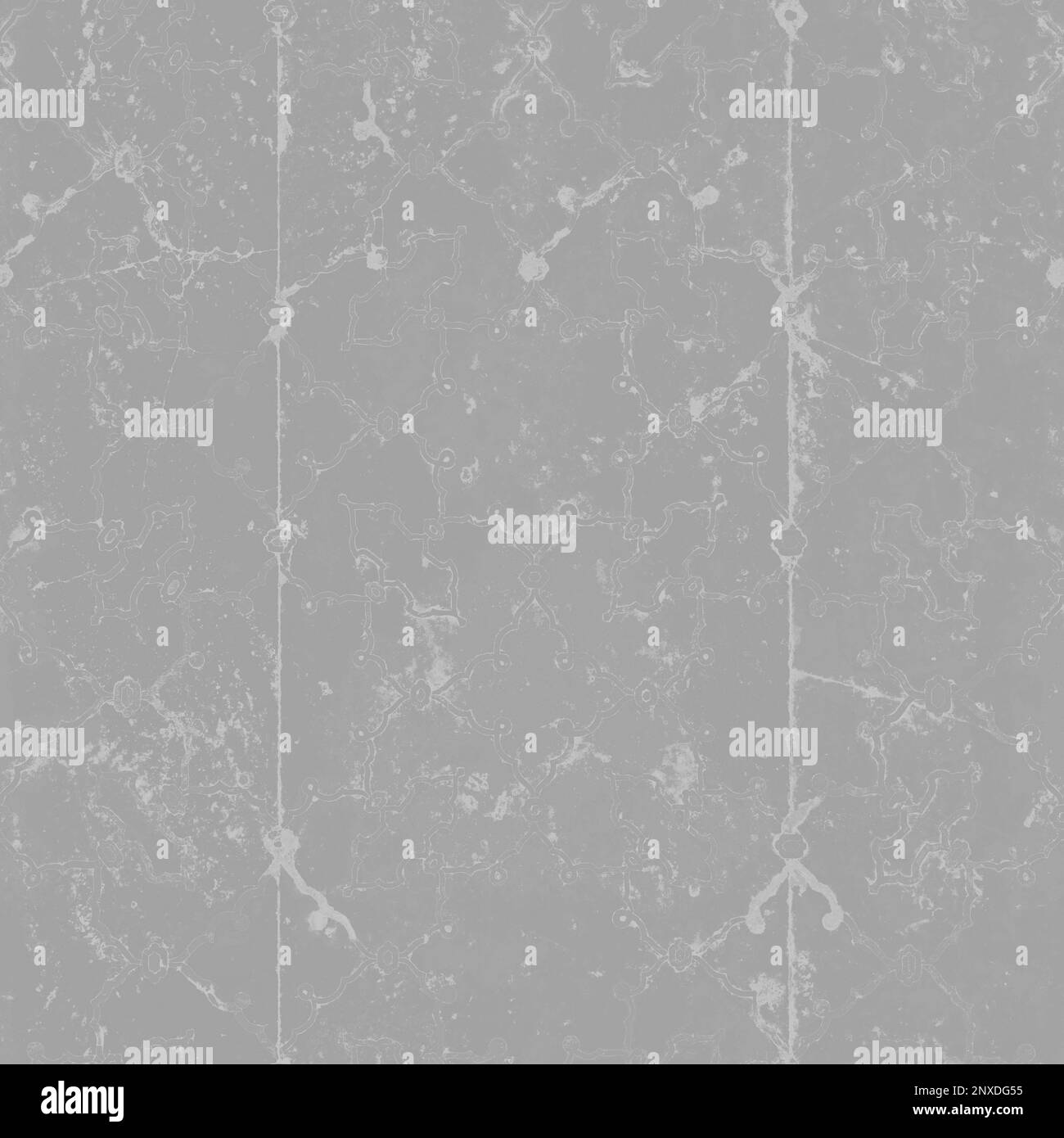 Ambient Occlusion Kartenböden Marmortextur, AO-Kartierung Marmor Stockfoto