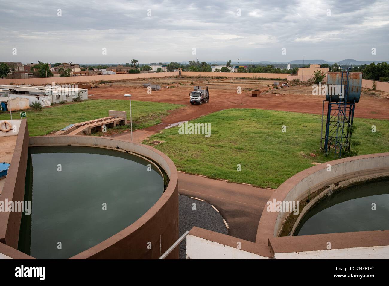 Nicolas Remene / Le Pictorium - Wasseraufbereitungsanlage für den Fluss Kabala Niger. - 19/5/2021 - Mali / Bamako District / Bamako - das Abwasser von Th Stockfoto