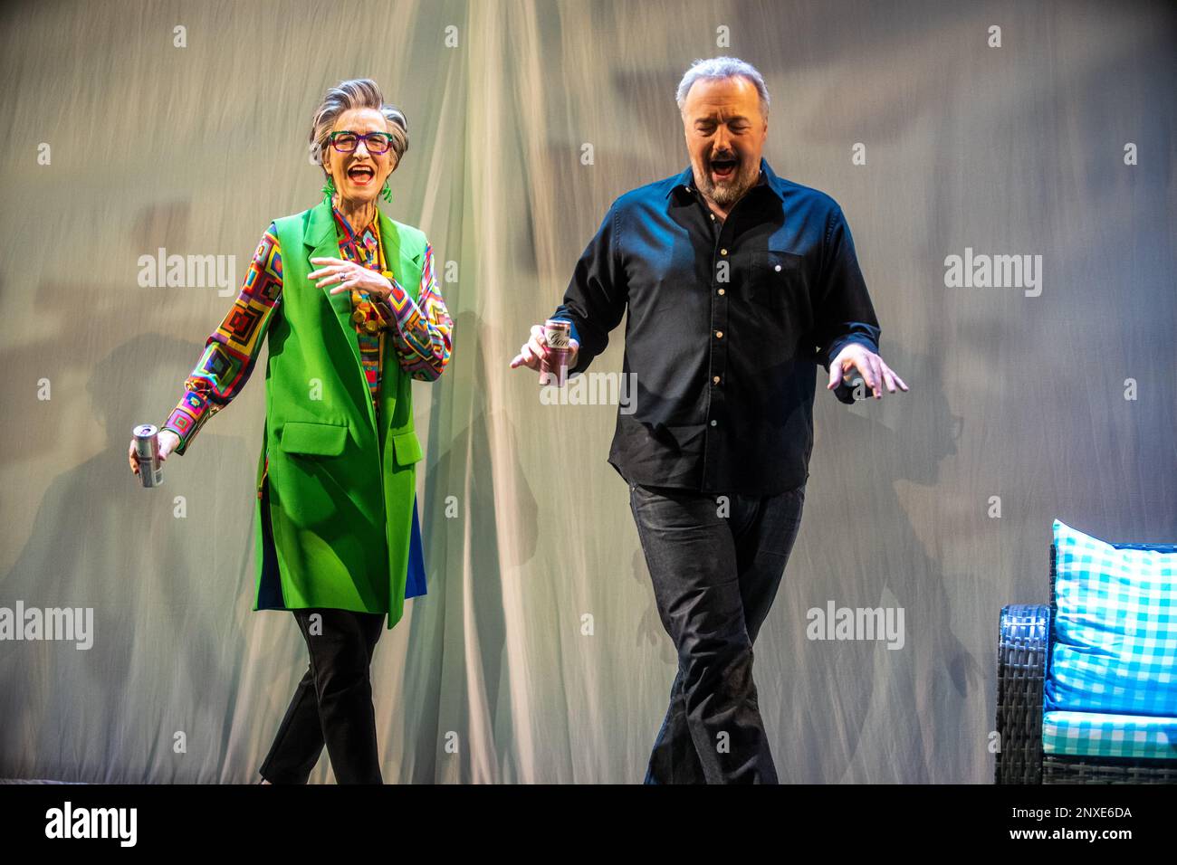 © Jeff Moore The Great British Bake Off Musical öffnet am West End im Noël Coward Theatre für einen zwölfwöchigen Lauf vom 25. Februar bis 13. Mai 2023. ICH Stockfoto