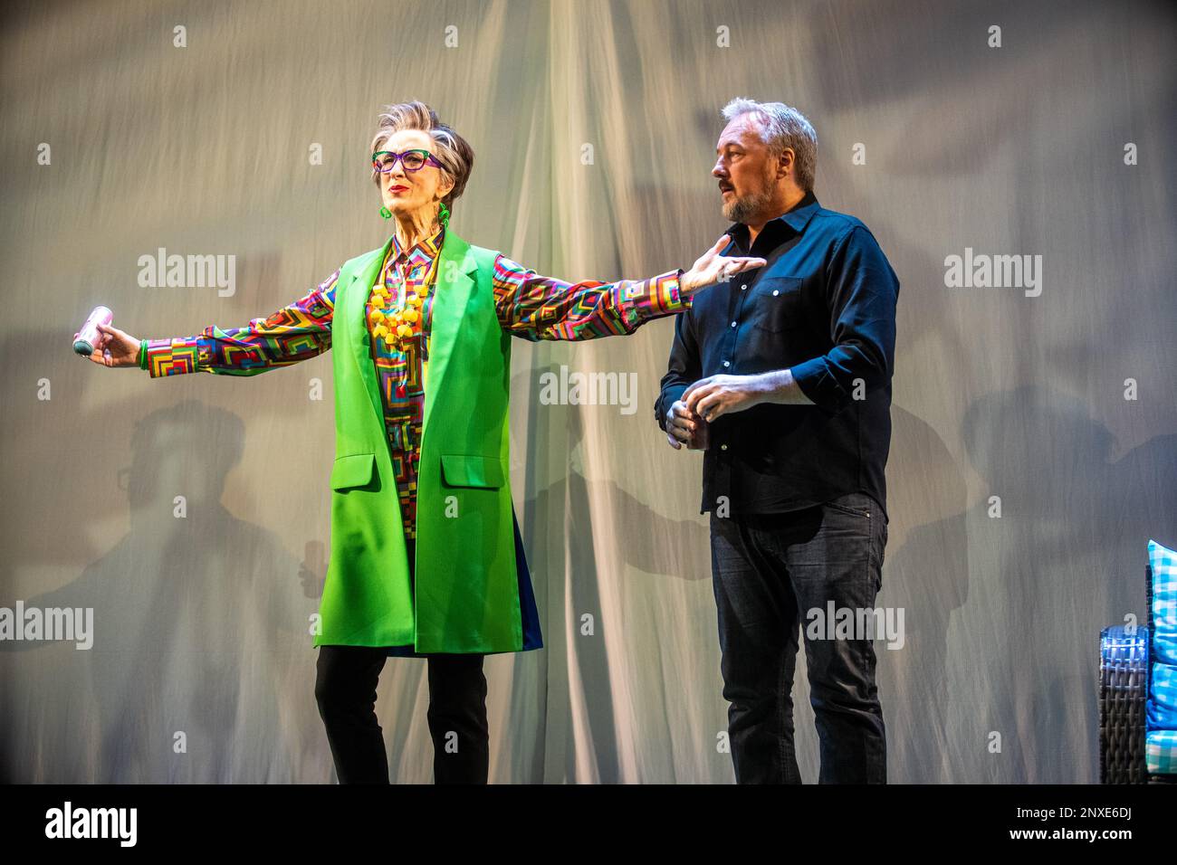 © Jeff Moore The Great British Bake Off Musical öffnet am West End im Noël Coward Theatre für einen zwölfwöchigen Lauf vom 25. Februar bis 13. Mai 2023. ICH Stockfoto