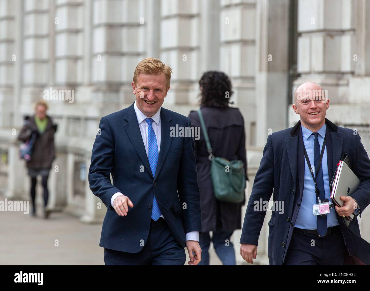 London, Großbritannien, 1. März, 2023. Oliver Dowden Kanzler des Herzogtums Lancaster gesehen in whitehall Kredit Richard Lincoln/Alamy Live News Stockfoto