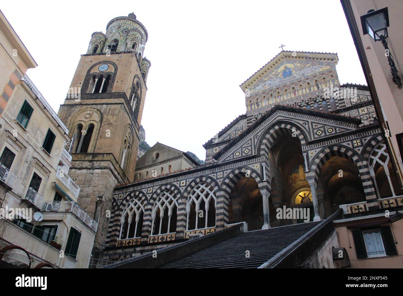 St. Andrew's Cathedral in Amalfi, Italien Stockfoto