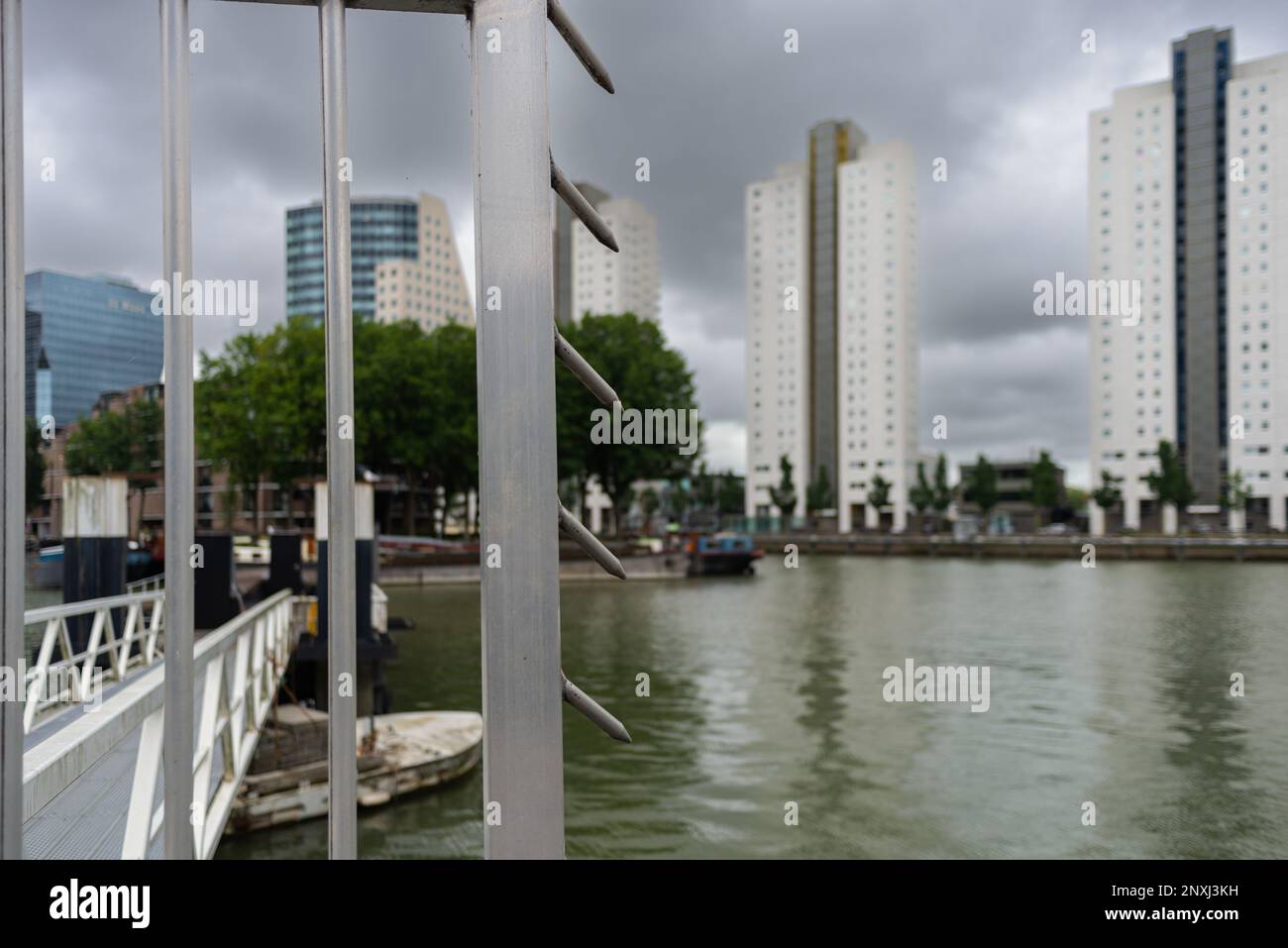 15. September 2021, Rotterdam Maritime Museum, Südholland, Rotterdam, Niederlande. Das Hafenmuseum im historischen Leuvehaven, der niederländischen Großstadt Stockfoto