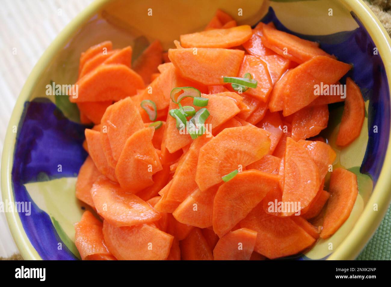 Karottensalat Stockfoto