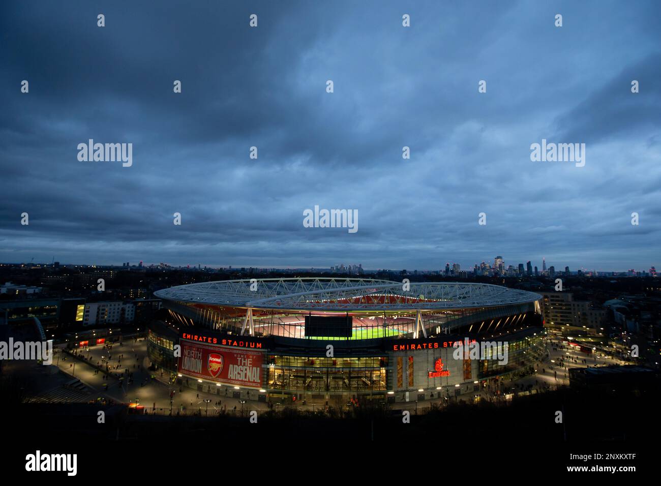 Ein allgemeiner Blick auf das Emirates Stadium, London, am Mittwoch, den 1. März 2023. (Foto: Federico Maranesi | MI News) Guthaben: MI News & Sport /Alamy Live News Stockfoto