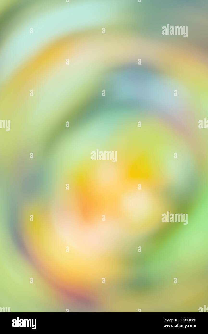 Unscharfer, farbenfroher Hintergrund in Pastelltönen. Traumhafter, verschwommener Pastellhintergrund. Stockfoto