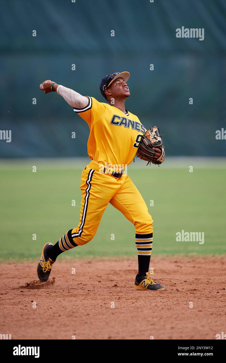 Xavier Edwards (9) while playing for Canes National based out of