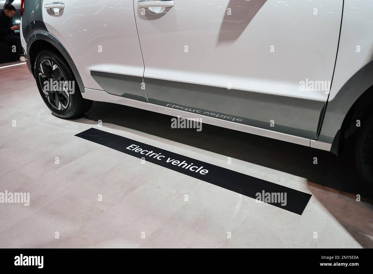 2023 Kia Niro PHEV-Plug-in-Hybrid-SUV Stockfoto