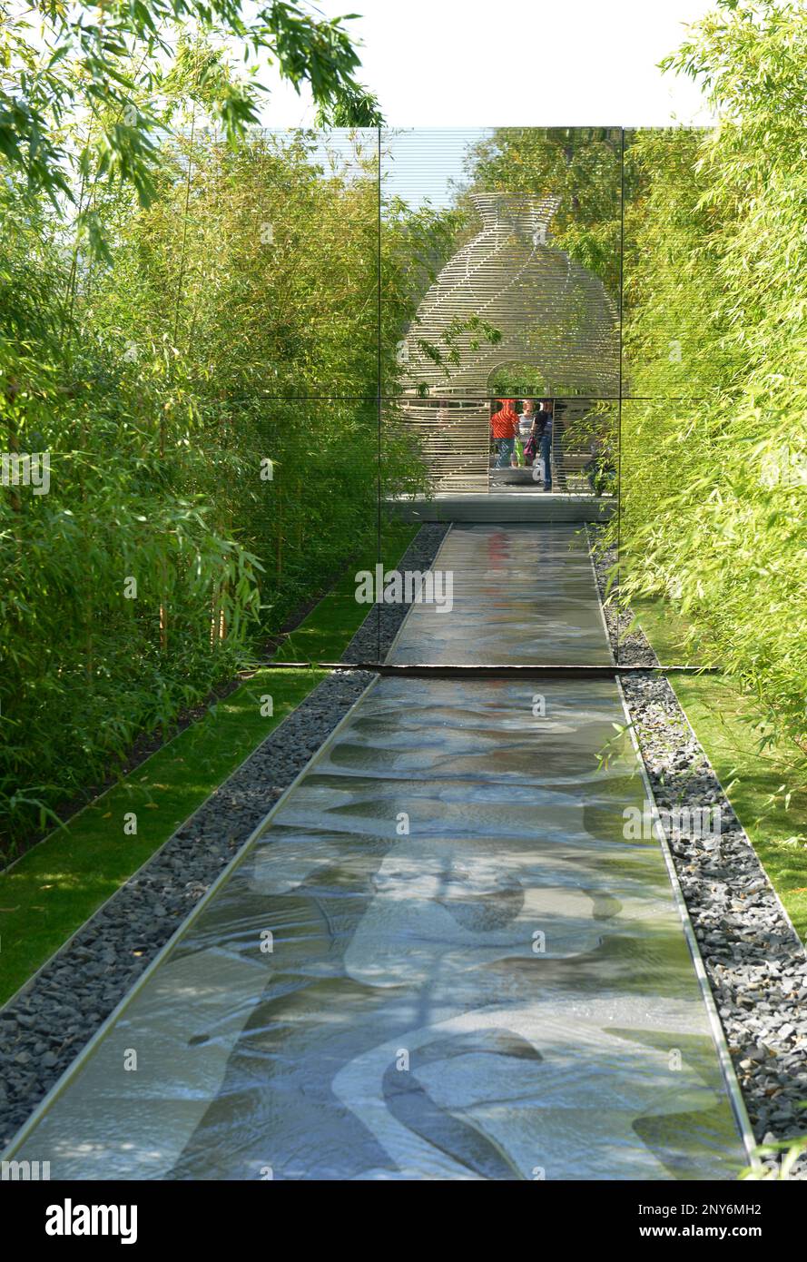 China Garden Cabinet, IGA, Internationale Gartenausstellung, Marzahn, Berlin, Deutschland Stockfoto