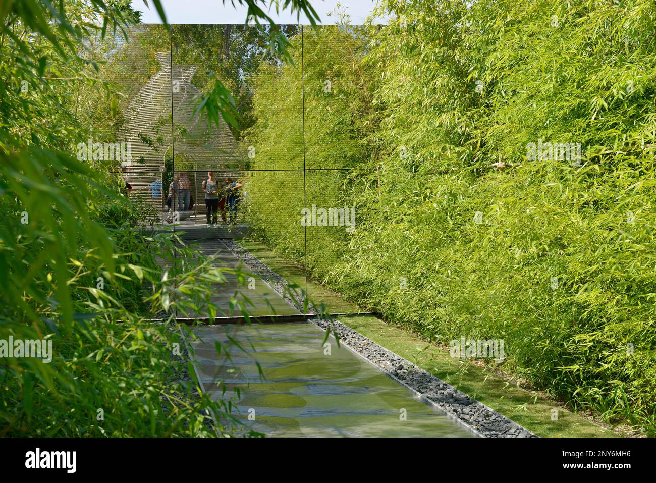 China Garden Cabinet, IGA, Internationale Gartenausstellung, Marzahn, Berlin, Deutschland Stockfoto