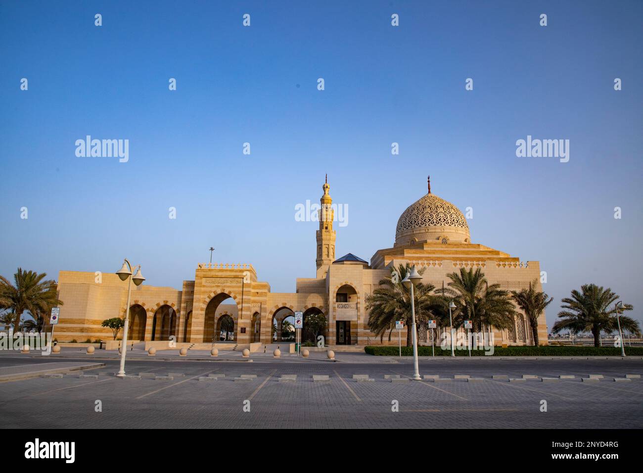 Shaikh Isa bin Salman Al Khalifa große Moschee, Königreich Bahrain, Naher Osten. Stockfoto