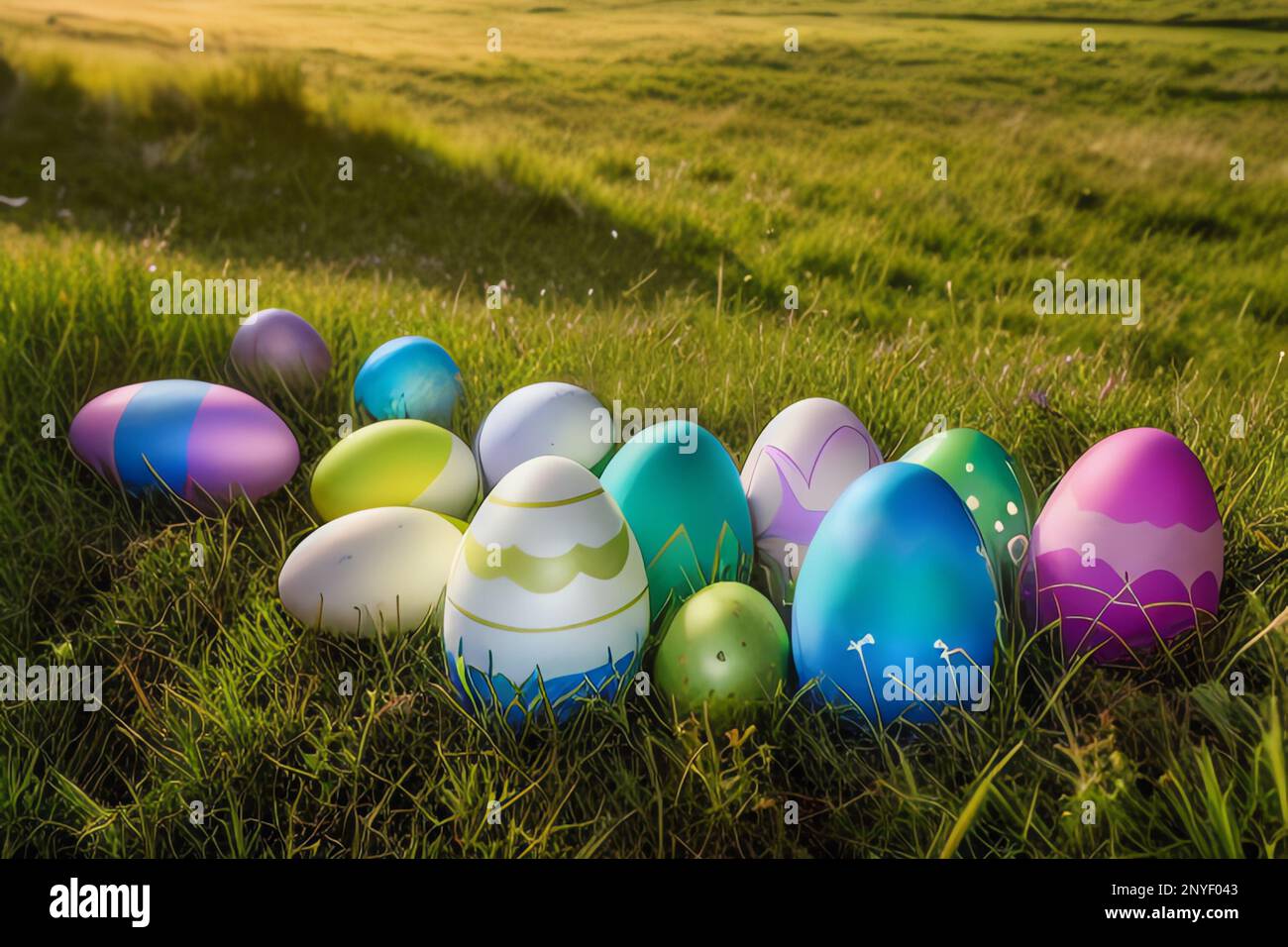 Schön, april, Tradition, festlich, Natur, Essen, Natur, Eier, traditionell, Feiern, Feld, Symbol, horizontal, Ei, saisonal, Fröhlich, hell Stockfoto