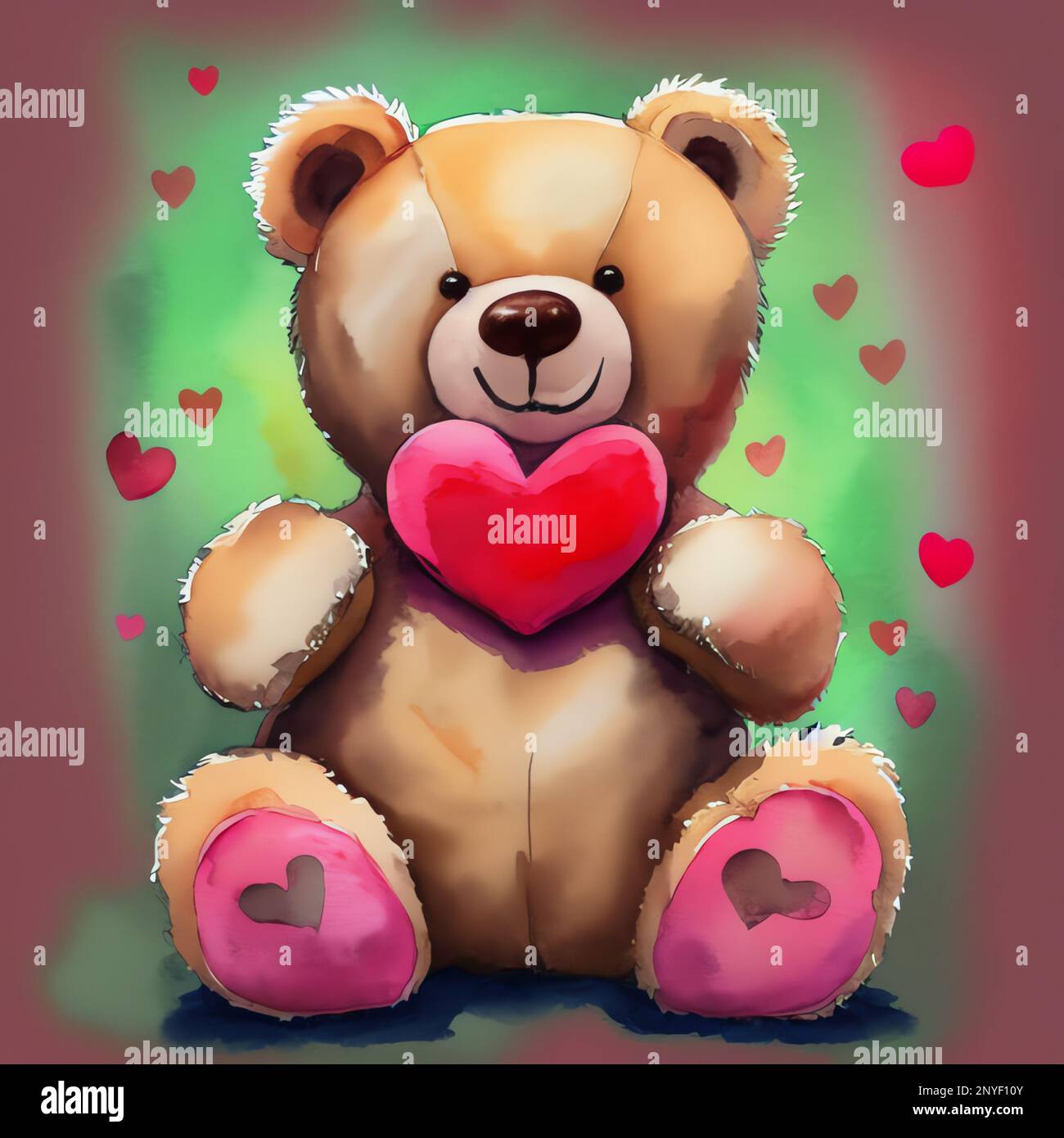 Hand drawn teddy bear -Fotos und -Bildmaterial in hoher Auflösung – Alamy