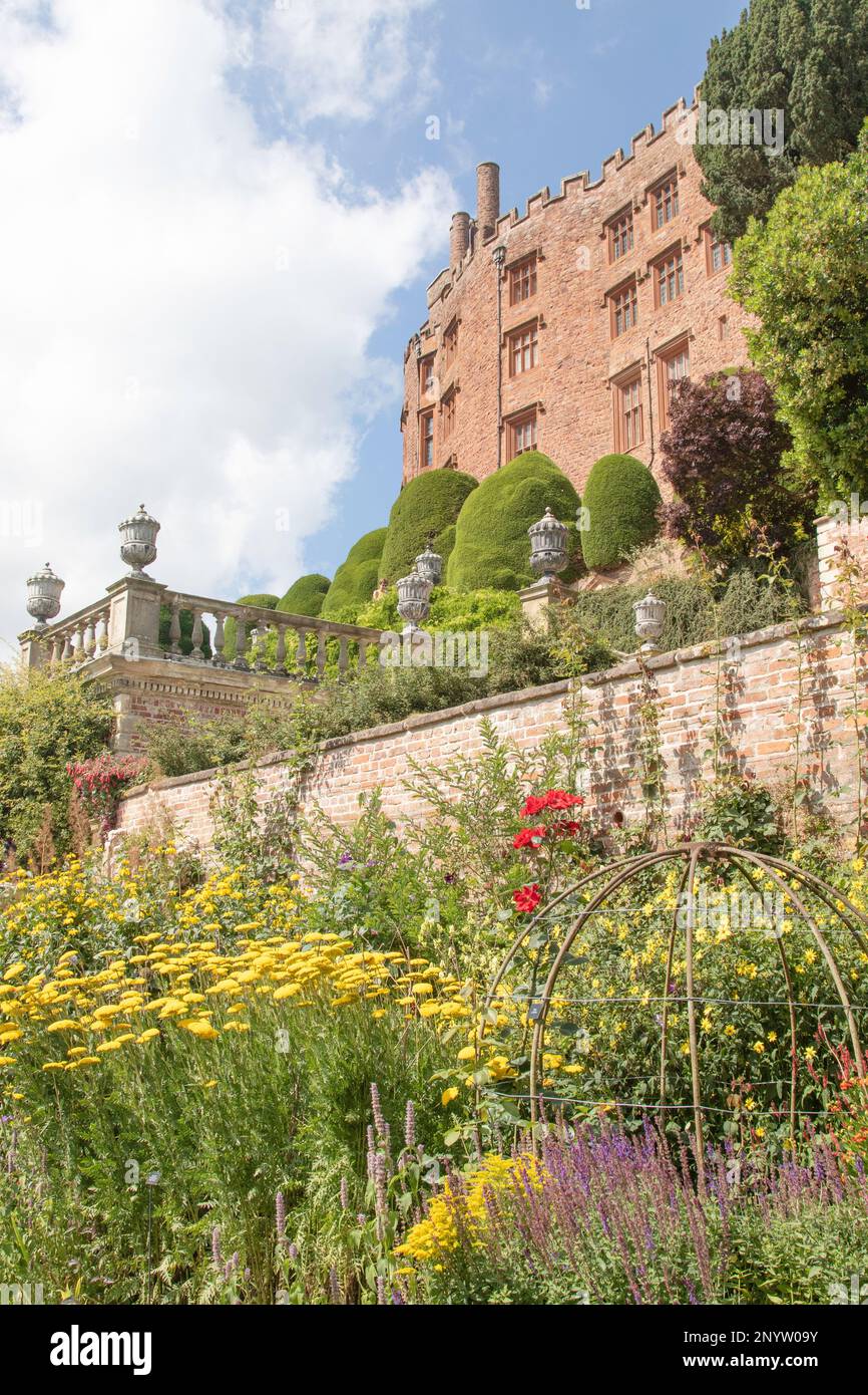 Powis Castle in Mid Wales Stockfoto