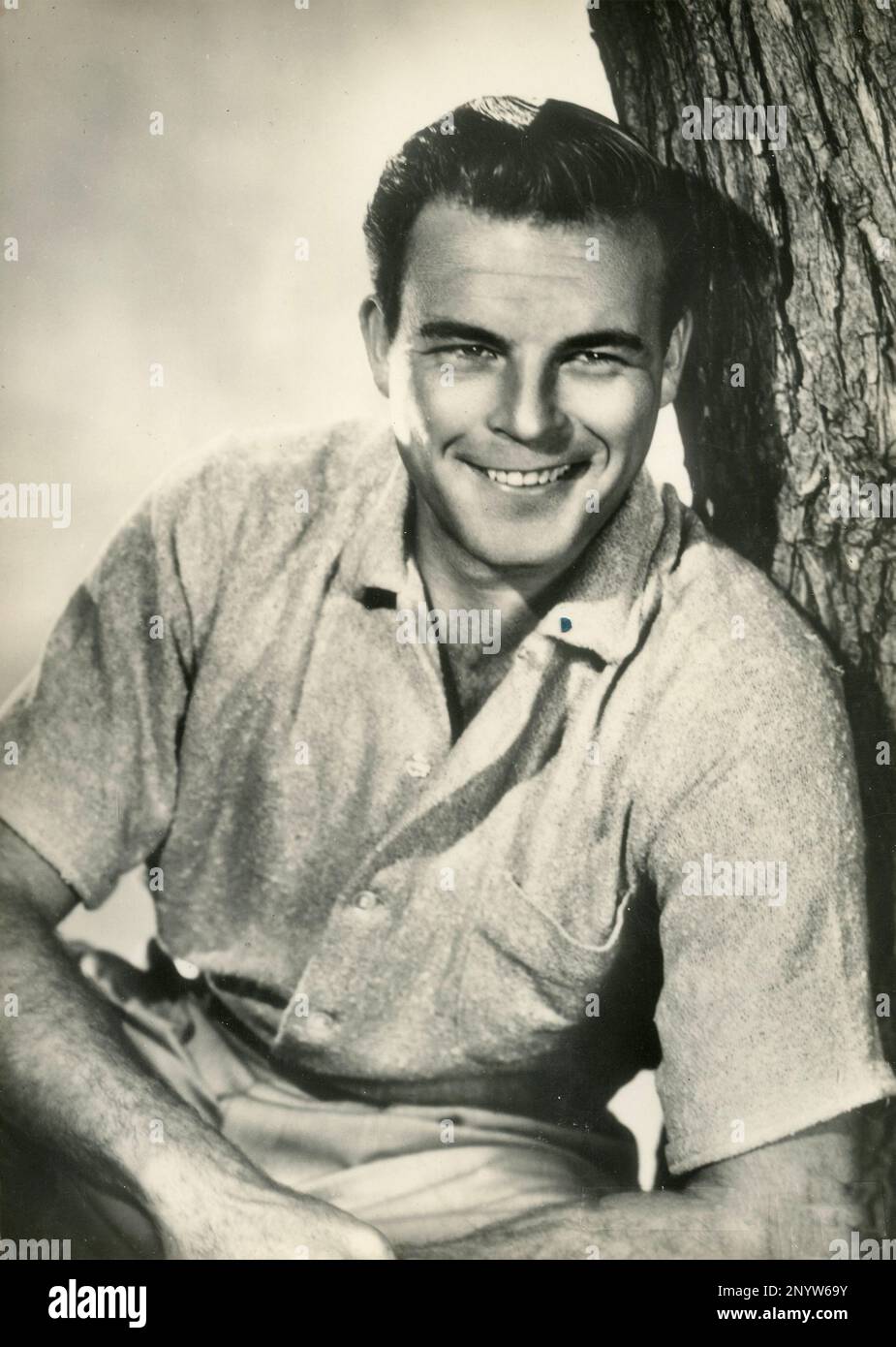 Amerikanischer Schauspieler Scott Brady, USA 1950er Stockfoto