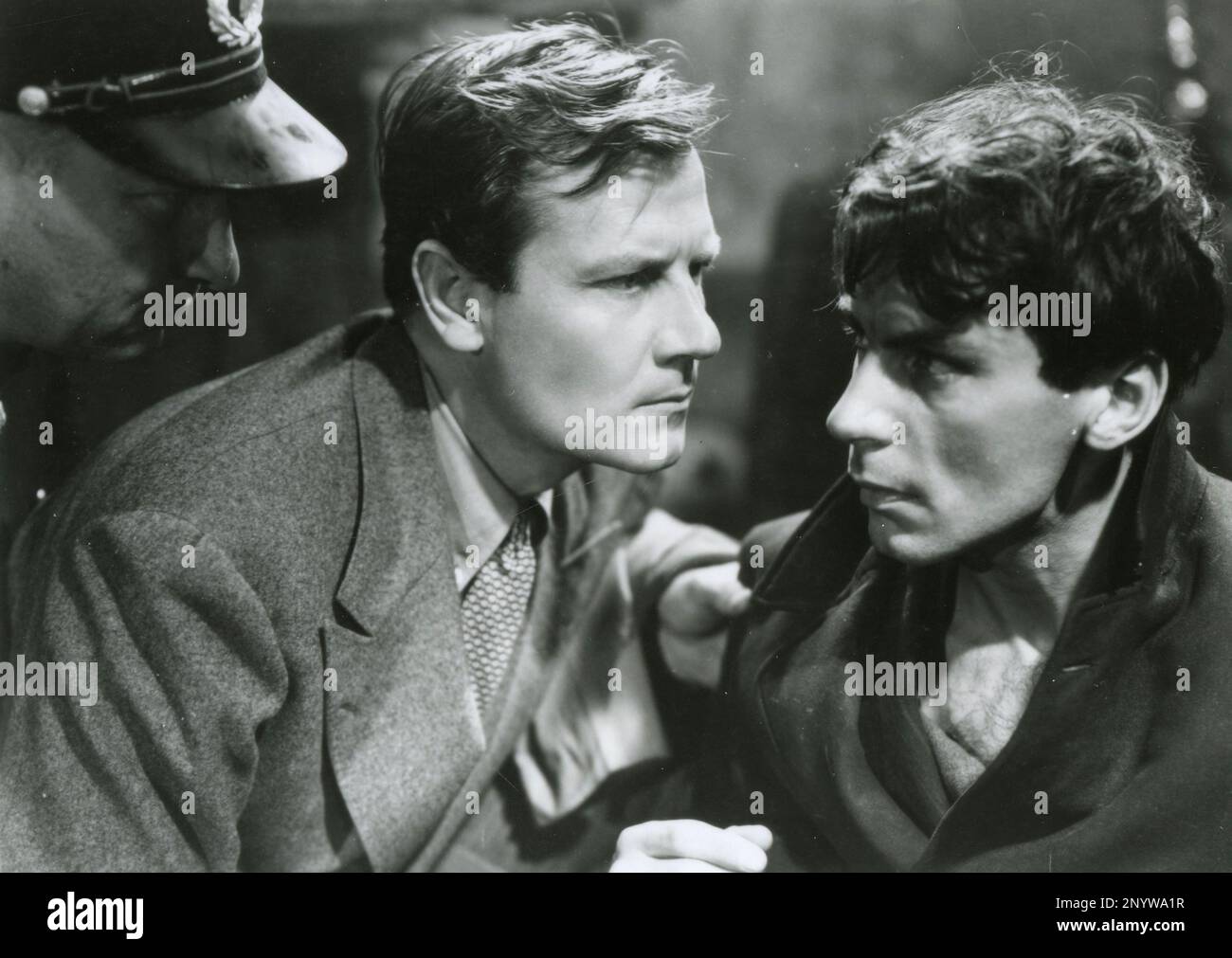 Amerikanische Schauspieler Joel McCrea und Martin Kosleck im Film "Foreign Correspondent", USA 1940 Stockfoto