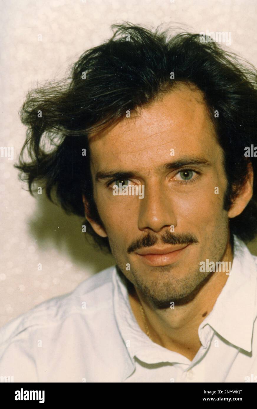 Französischer Schauspieler Christian Vadim, Sohn des Regisseurs Roger Vadim, 1990 Stockfoto