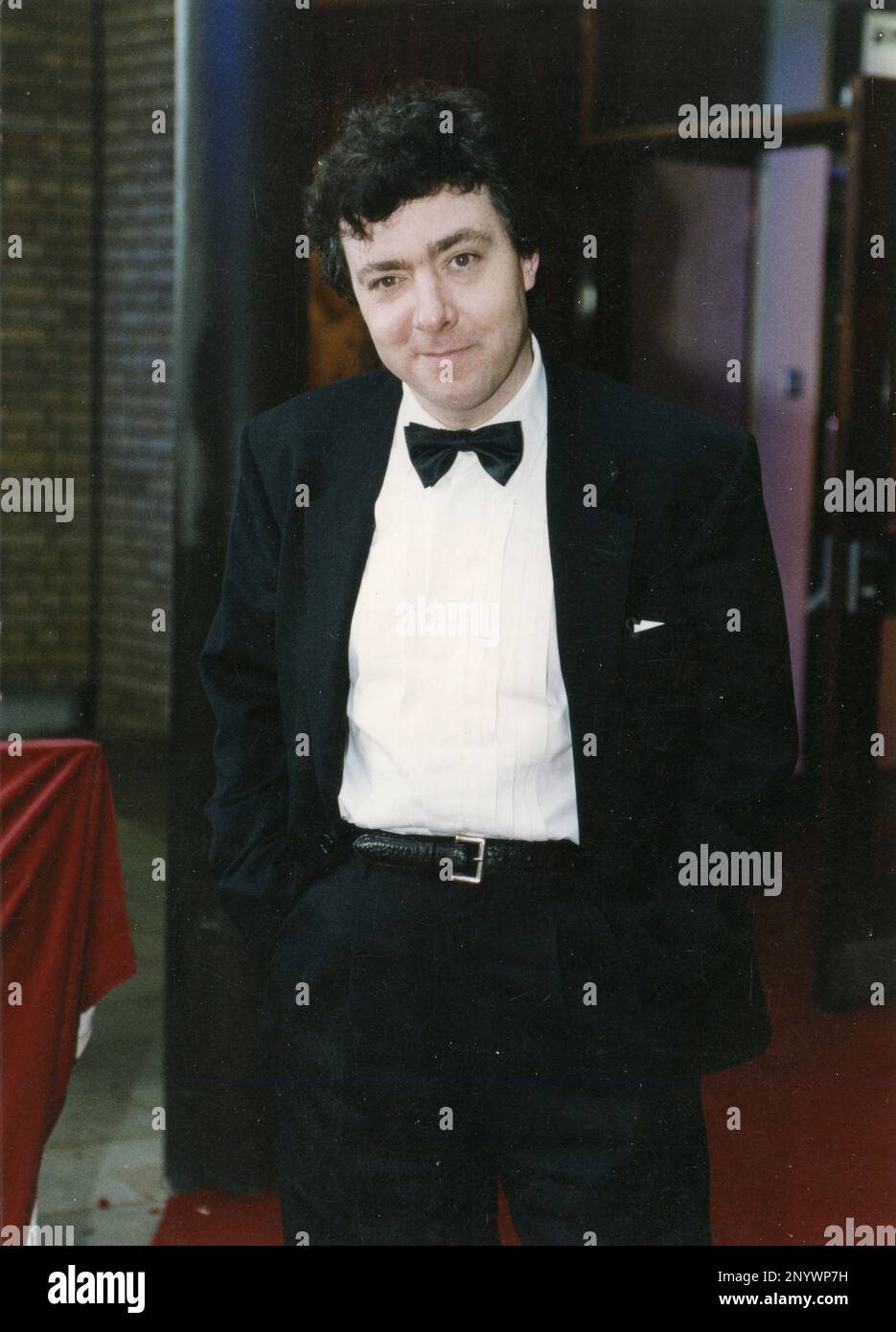 Britischer TV-Schauspieler, Impressionist und Komiker John Sessions, UK 1993 Stockfoto