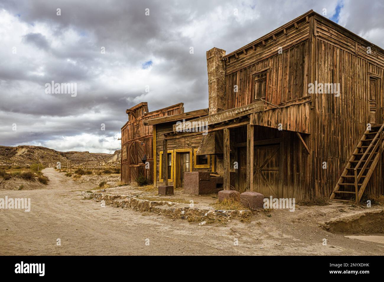 Fort Bravo, Tabernas, Spanien Stockfoto