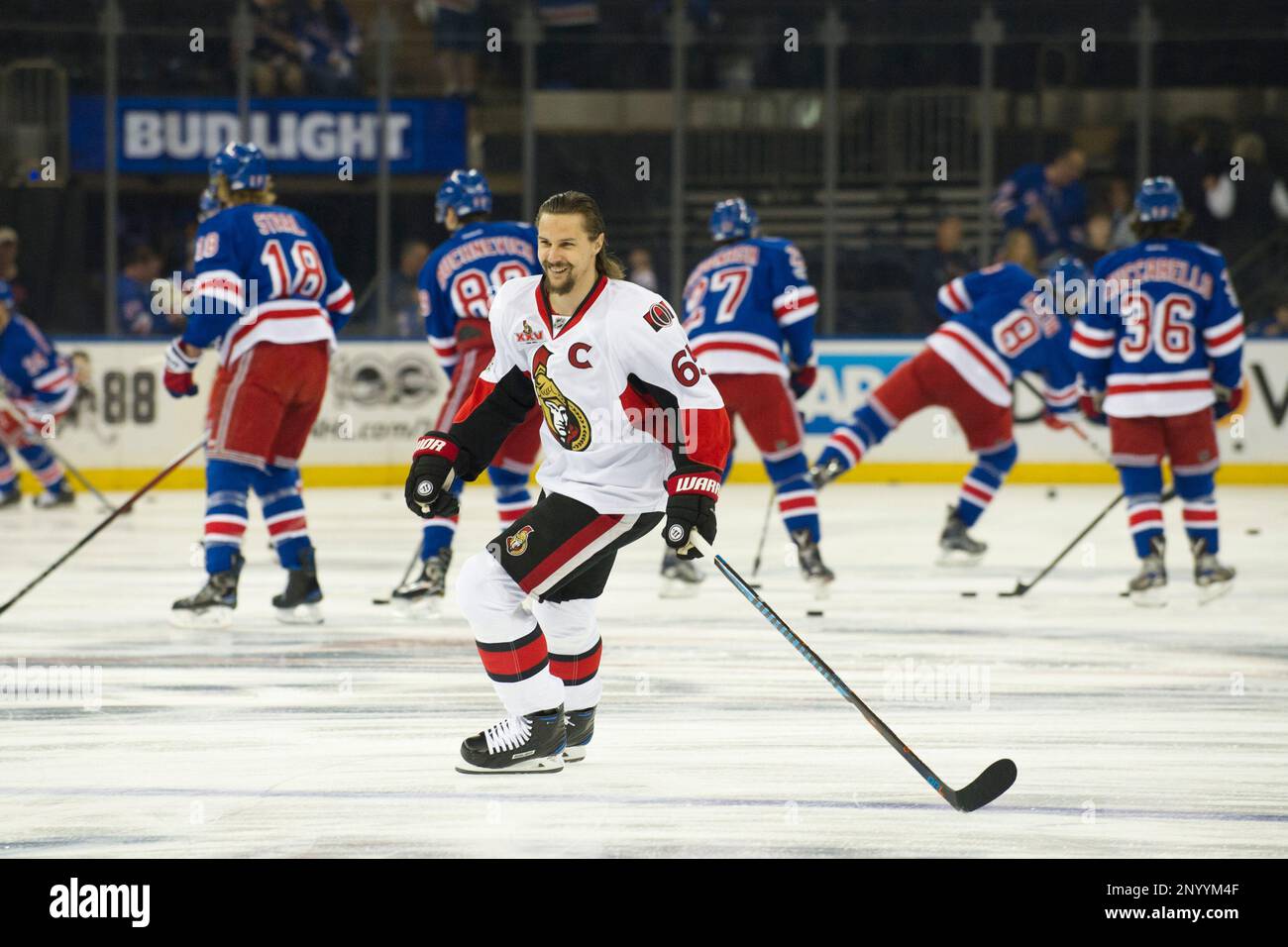 May 02, 2017: Ottawa Senators defenseman Erik Karlsson (65) is loose ...