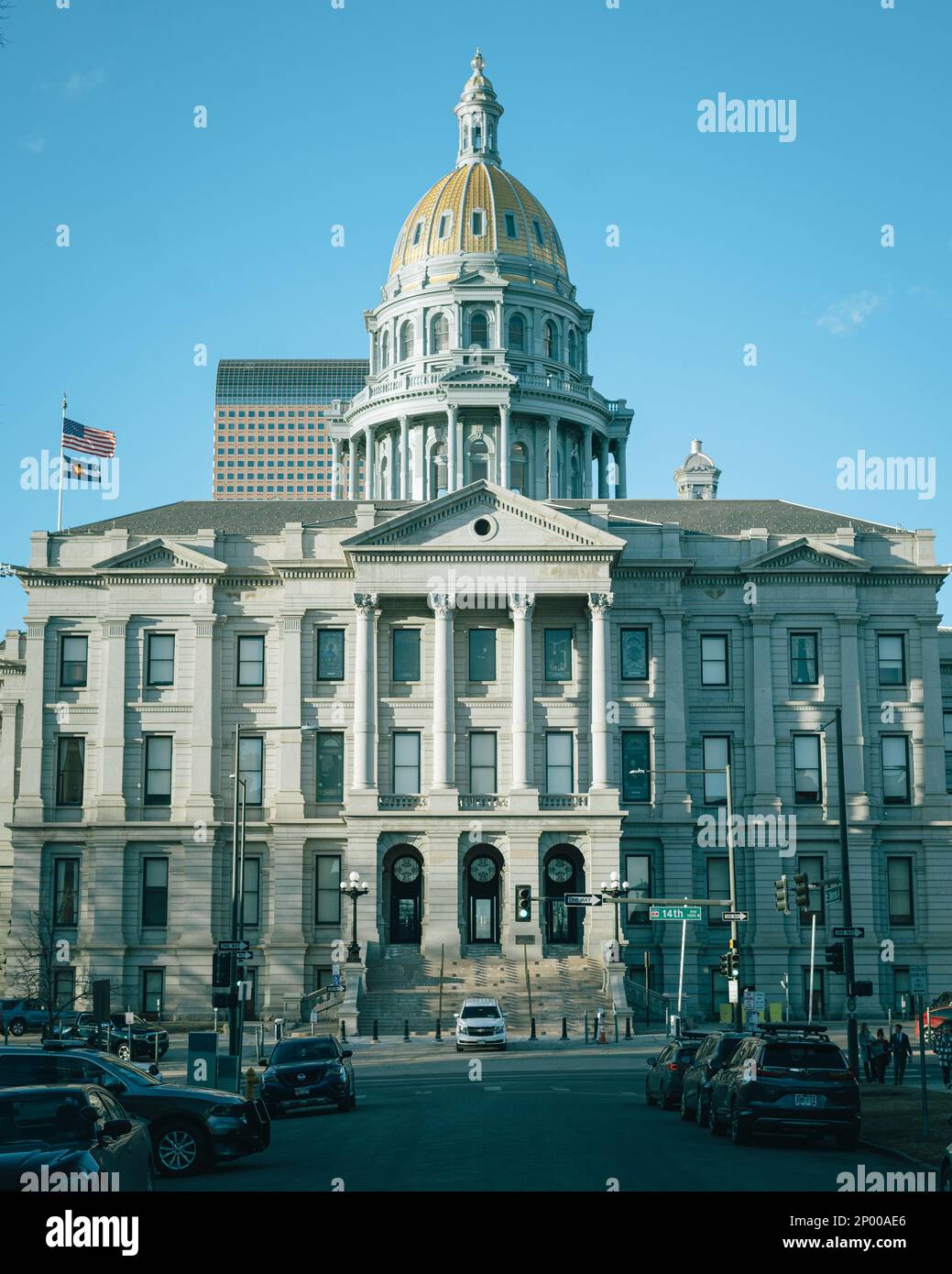Colorado State Capitol, Denver, Colorado Stockfoto