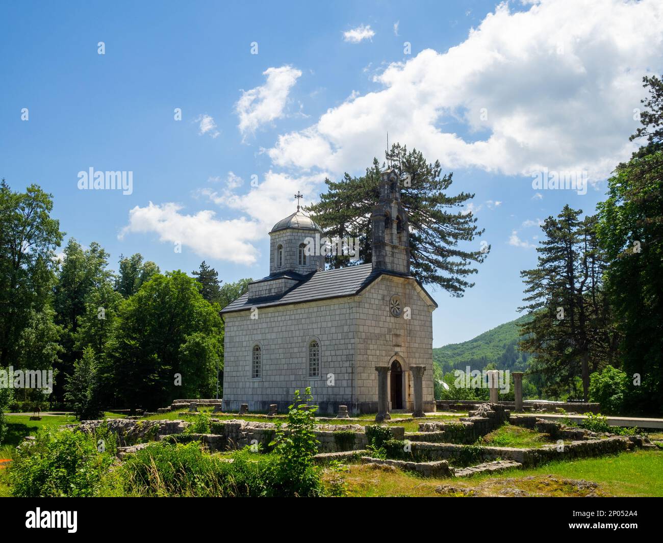Burgkirche Cetinje Stockfoto