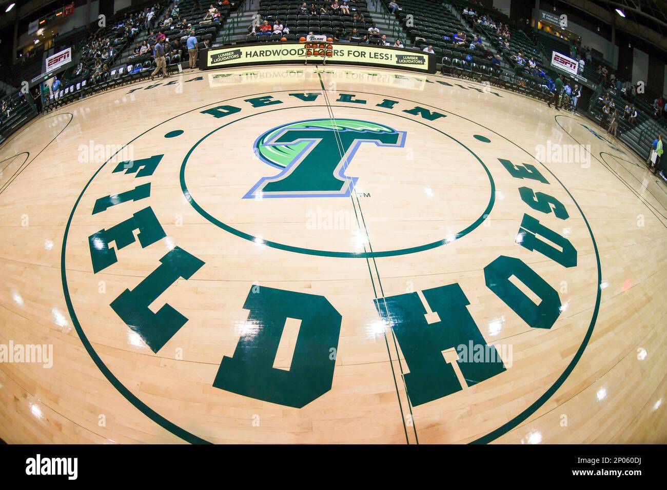 NEW ORLEANS, LA MARCH 05 Devlin Fieldhouse during a college basketball game between Tulsa and