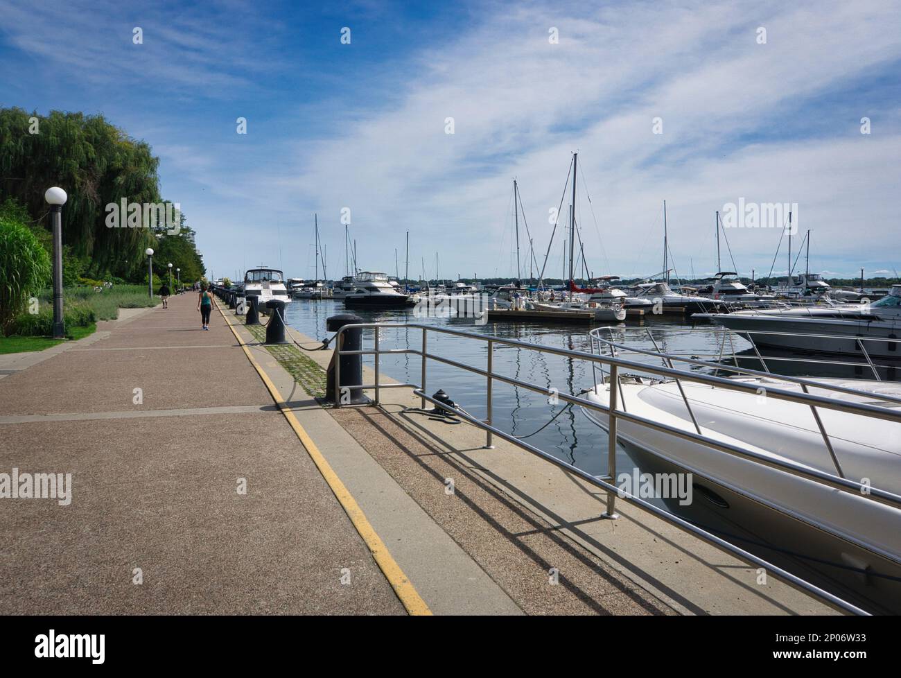 Toronto-Hafen Stockfoto