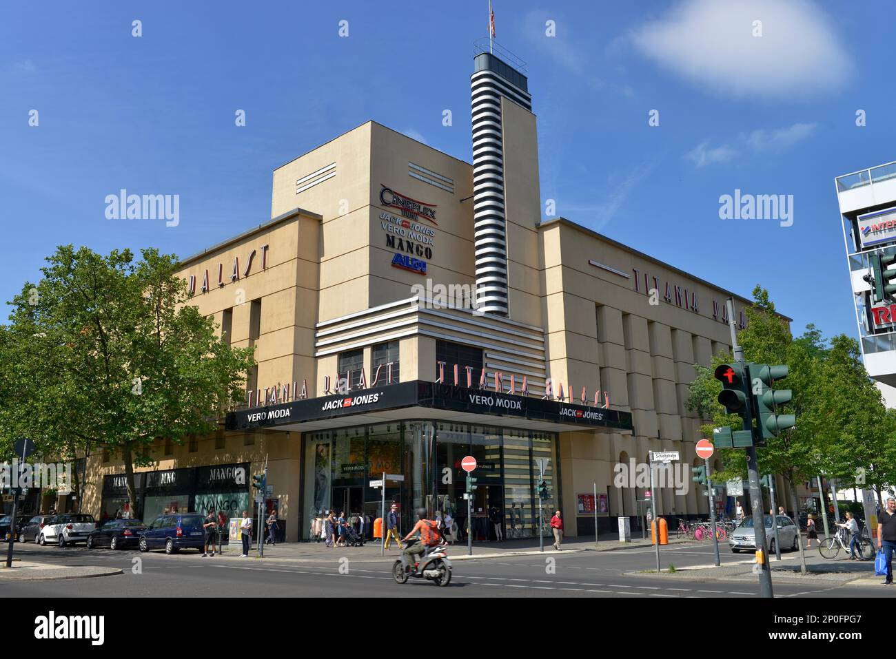 Kino Titania Palast, Schlossstraße, Steglitz, Steglitz-Zehlendorf, Berlin, Deutschland Stockfoto