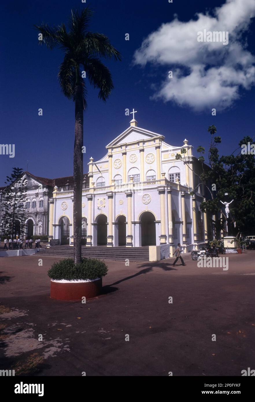 St. Aloysius College Kirche in Mangaluru oder Mangalore, Karnataka, Indien, Asien Stockfoto