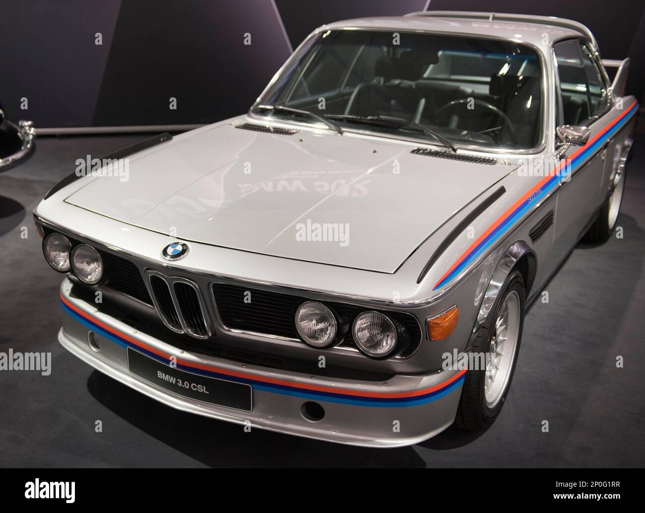 BMW 3,0 CSL, Leichtbauweise, Alpina-Version Stockfoto