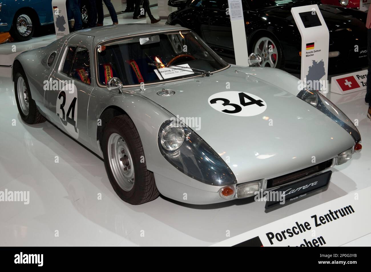 Porsche 904 GTS, Carrera, 1964, Vierzylinder, Konstrukteur, Designer, Ferdinand Butzi Porsche Stockfoto